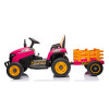 Traktor Na Akumulator BBH-030 Różowy