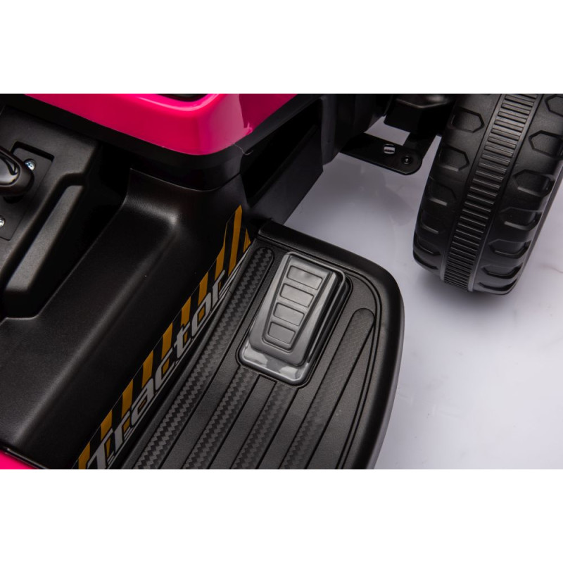 Traktor Na Akumulator BBH-030 Różowy