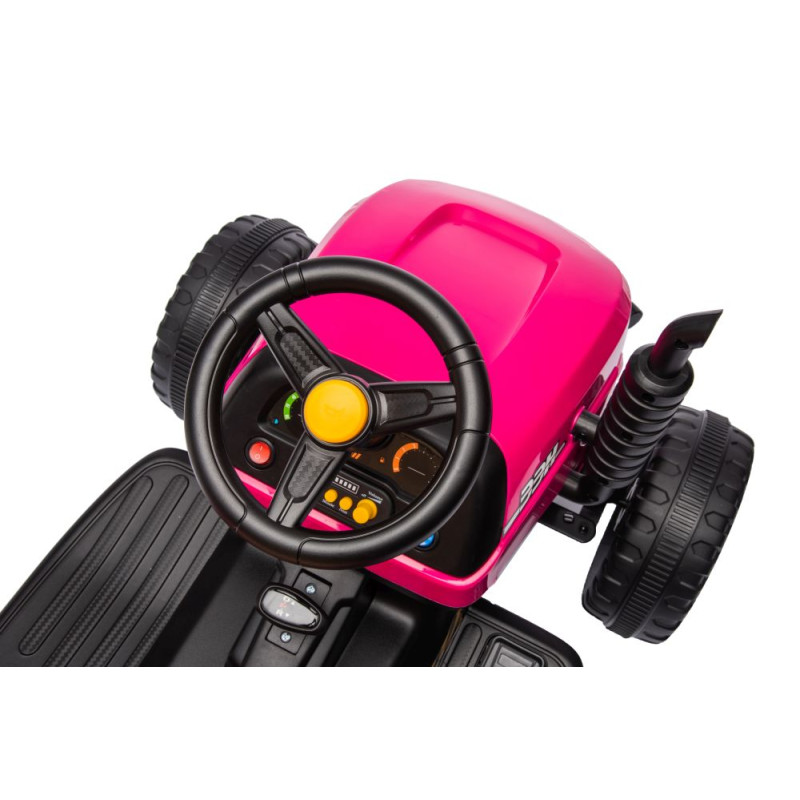 Traktor Na Akumulator BBH-030 Różowy