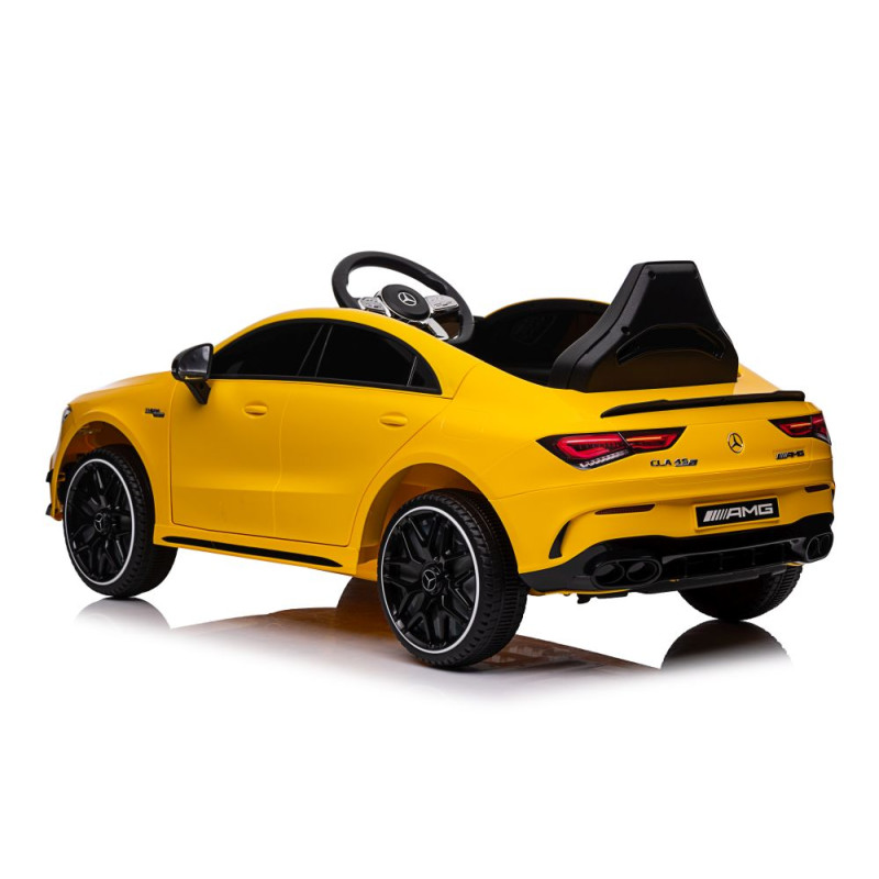 Auto Na Akumulator Mercedes CLA 45s AMG Żółty 4x4