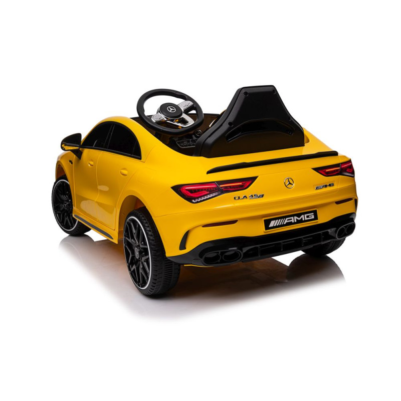 Auto Na Akumulator Mercedes CLA 45s AMG Żółty 4x4