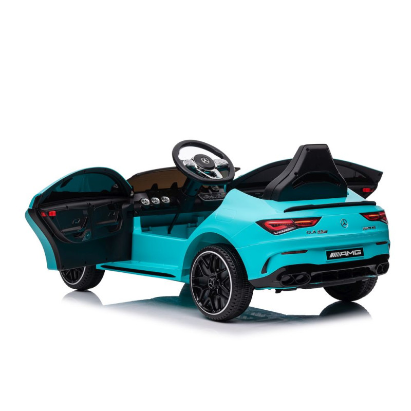 Auto Na Akumulator Mercedes CLA 45s AMG Turkusowy 4x4