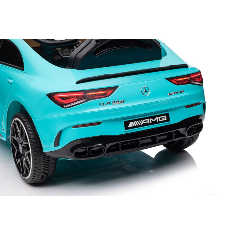 Auto Na Akumulator Mercedes CLA 45s AMG Turkusowy 4x4