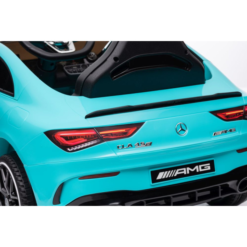 Auto Na Akumulator Mercedes CLA 45s AMG Turkusowy 4x4