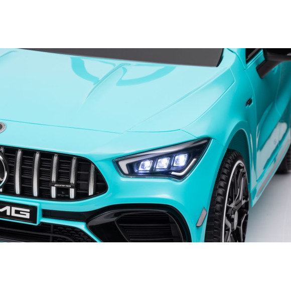 Auto Na Akumulator Mercedes CLA 45s AMG Turkusowy 4x4