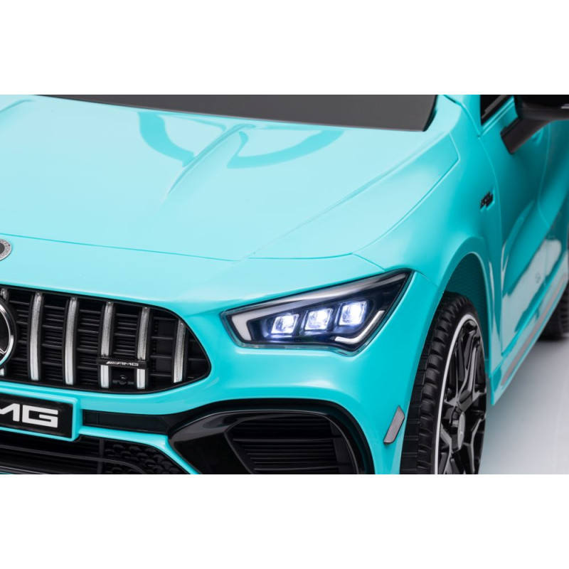 Auto Na Akumulator Mercedes CLA 45s AMG Turkusowy 4x4