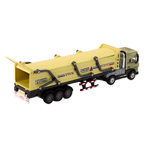 Ciężarówka Z Przyczepą TIR Pojazd Transportowy 1:24  Dźwięki Światła Ciężarówka Z Przyczepą TIR Pojazd Transportowy 1:24  Dźwięki Światła