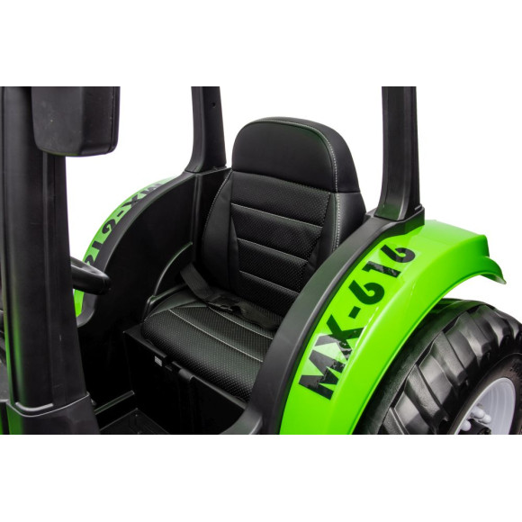 Traktor Na Akumulator A011 24V Zielony