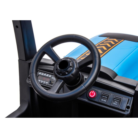 Traktor Na Akumulator A011 24V  Niebieski
