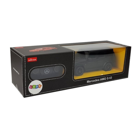 Auto Mercedes AMG G63 Zdalnie Sterowany R/C 1:24 Czarny 2.4 G Auto Mercedes AMG G63 Zdalnie Sterowany R/C 1:24 Czarny 2.4 G