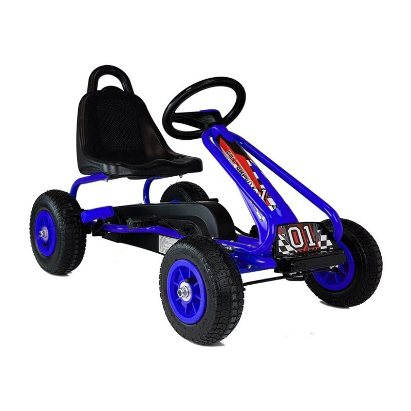 Gokart na Pedały G201 Niebieski