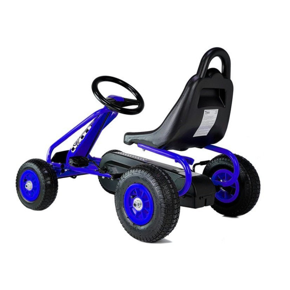 Gokart na Pedały G201 Niebieski
