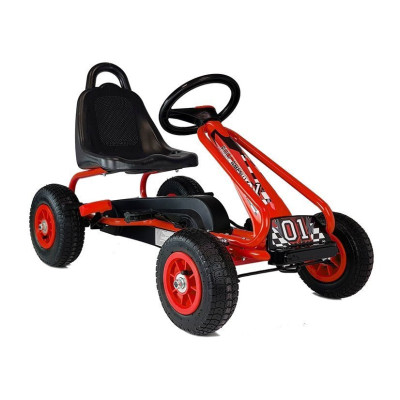 Gokart na Pedały G201 Czerwony
