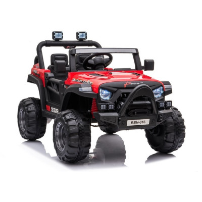 Auto na Akumulator BBH-016 Czerwony