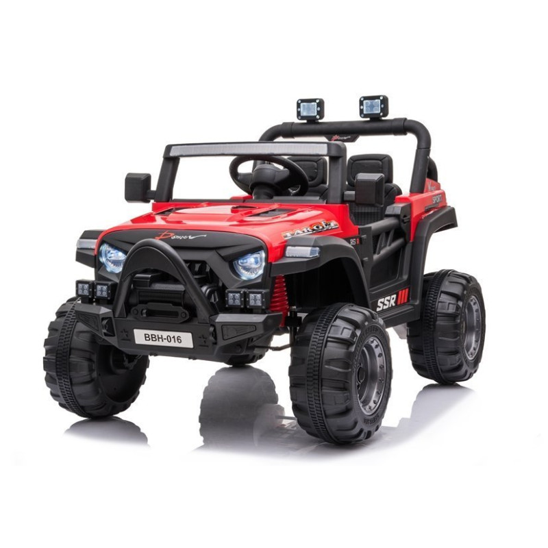 Auto na Akumulator BBH-016 Czerwony