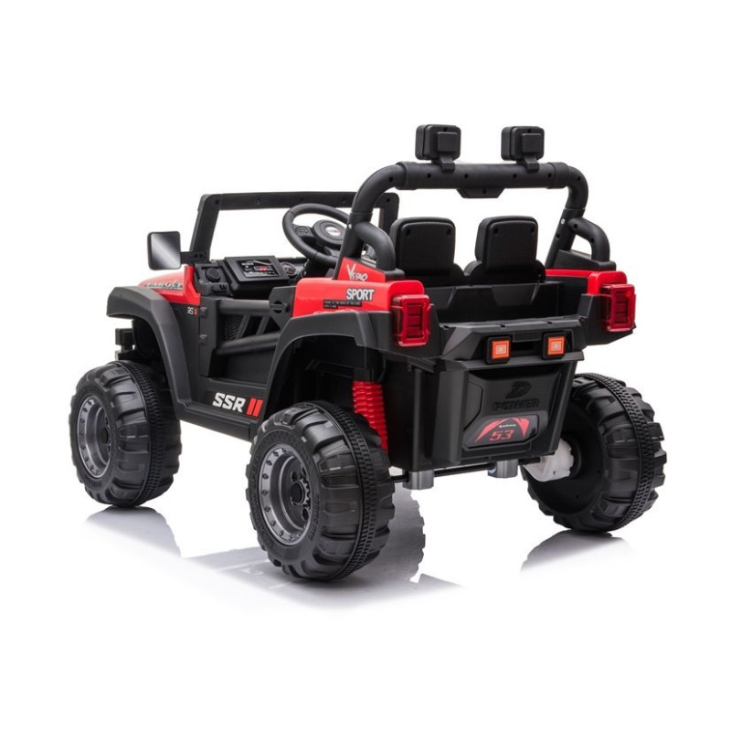 Auto na Akumulator BBH-016 Czerwony