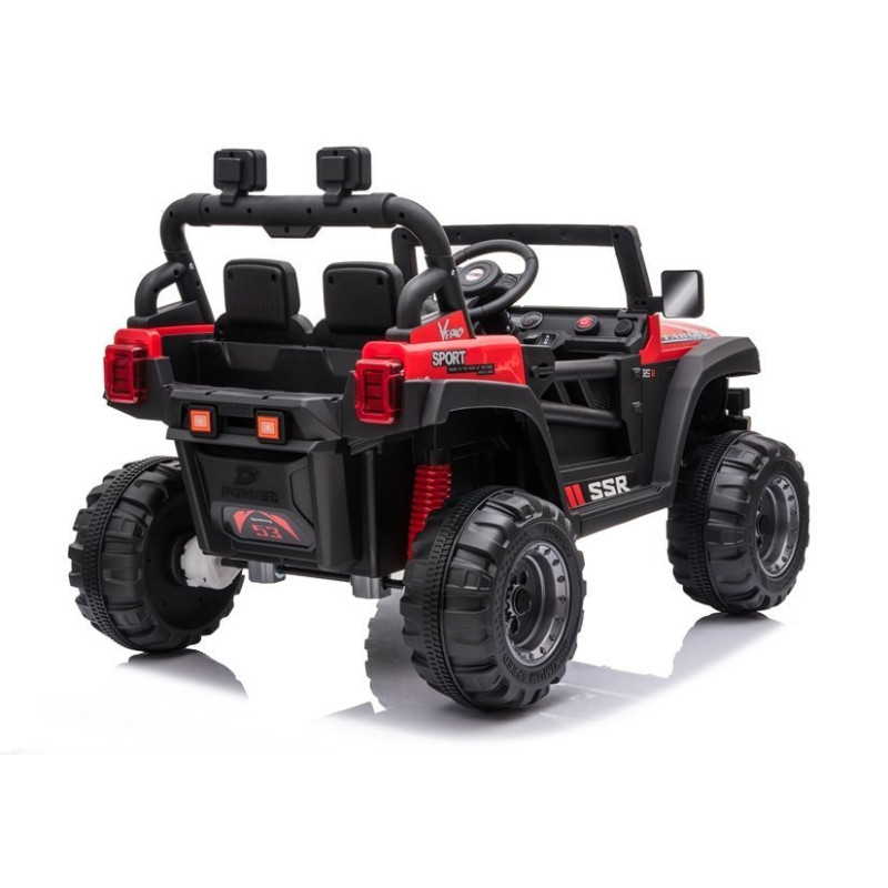 Auto na Akumulator BBH-016 Czerwony