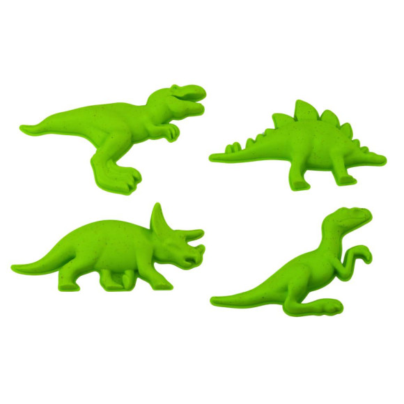 Zestaw Foremek Do Piasku Dinozaury Skamieniałości Zielone
