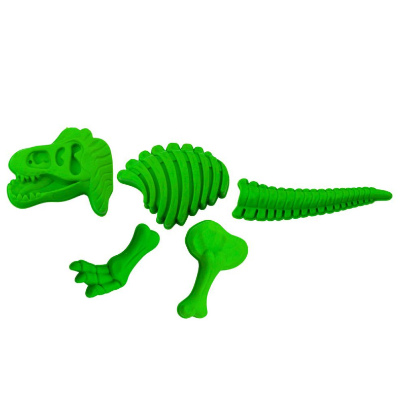 Zestaw Foremek Do Piasku Dinozaury Skamieniałości Zielone