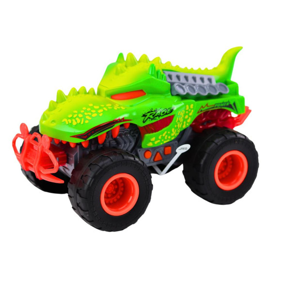 Auto Terenowe Dinozaur T-Rex Światła Dźwięki Napęd Zielony Auto Terenowe Dinozaur T-Rex Światła Dźwięki Napęd Zielony
