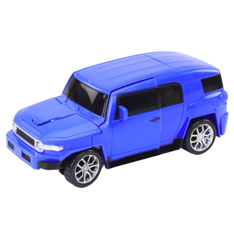 Robot Auto 2w1 Transformacja Akcesoria Broń Niebieski