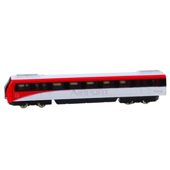 Model Kolekcjonerski Pociąg Czerwono-Biały 1:48 Metalowy Model Kolekcjonerski Pociąg Czerwono-Biały 1:48 Metalowy