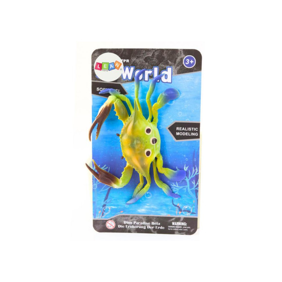 Figurka Gumowy Krab Zielony Sea World Figurka Gumowy Krab Zielony Sea World