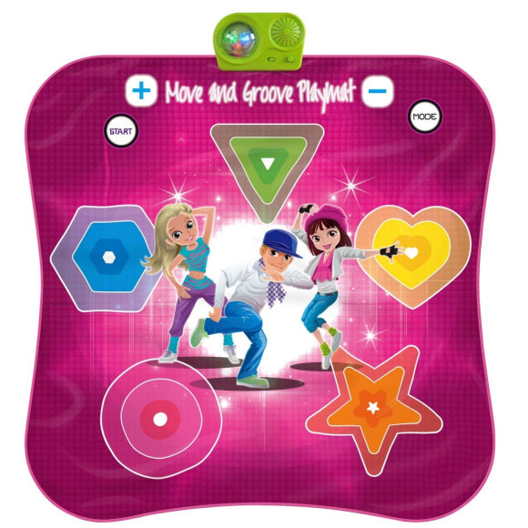 Mata taneczna "Move and Groove" dla dzieci 3+ Gra zręcznościowa + Dźwięki Światła Mata taneczna "Move and Groove" dla dzieci 3+ Gra zręcznościowa + Dźwięki Światła