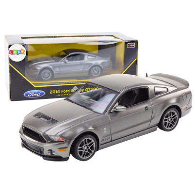 Auto Ford Shelby GT500 W Skali 1:24 Napęd Srebrny