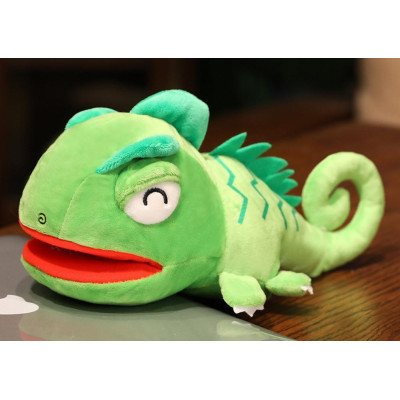 Pluszowa Maskotka Smok Zielony Pacynka 30 cm
