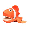 Pluszowa Maskotka Ryba Błazenek Pomarańczowy Pacynka 25 cm