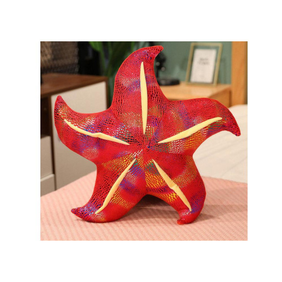 Maskotka Pluszowa Rozgwiazda Czerwona Poduszka 20 cm Maskotka Pluszowa Rozgwiazda Czerwona Poduszka 20 cm