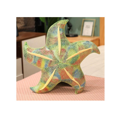 Maskotka Pluszowa Rozgwiazda Zielona Poduszka 45 cm