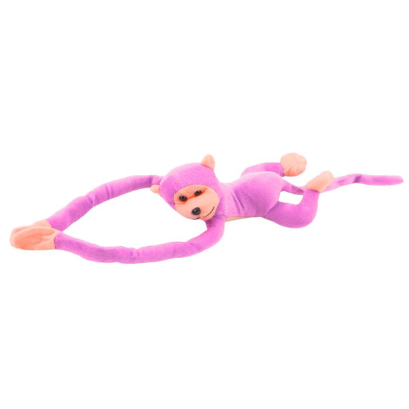 Maskotka Pluszowa Małpka z Dźwiękiem Różowa 60 cm Maskotka Pluszowa Małpka z Dźwiękiem Różowa 60 cm
