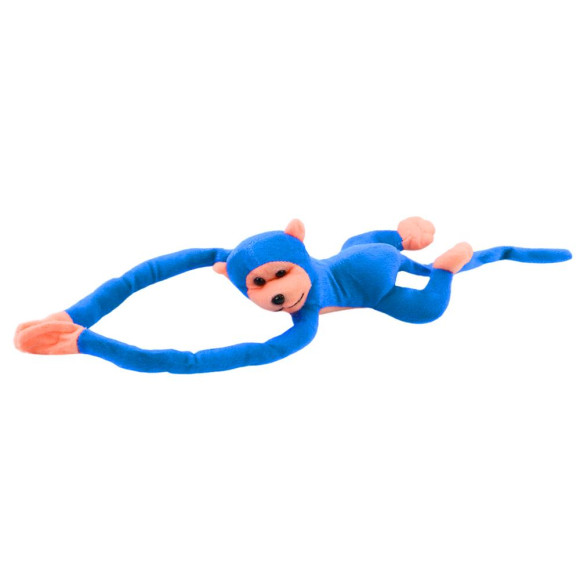 Maskotka Pluszowa Małpka z Dźwiękiem Niebieska 80 cm Maskotka Pluszowa Małpka z Dźwiękiem Niebieska 80 cm