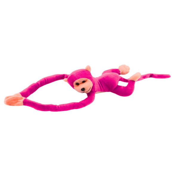 Maskotka Pluszowa Małpka z Dźwiękiem Ciemno Różowa 80 cm Maskotka Pluszowa Małpka z Dźwiękiem Ciemno Różowa 80 cm