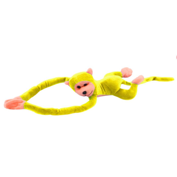 Maskotka Pluszowa Małpka z Dźwiękiem Żółta 80 cm Maskotka Pluszowa Małpka z Dźwiękiem Żółta 80 cm