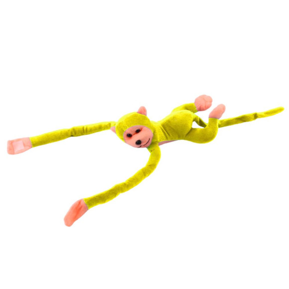 Maskotka Pluszowa Małpka z Dźwiękiem Żółta 80 cm Maskotka Pluszowa Małpka z Dźwiękiem Żółta 80 cm