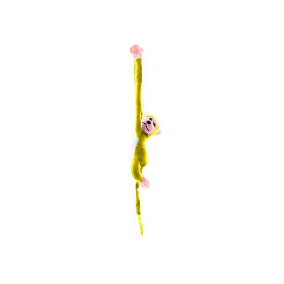 Maskotka Pluszowa Małpka z Dźwiękiem Żółta 80 cm Maskotka Pluszowa Małpka z Dźwiękiem Żółta 80 cm