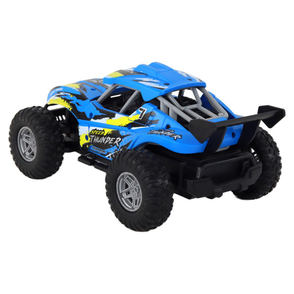 Auto 1:16 Zdalnie Sterowane Off-Road Samochód Terenowy RC Niebieski