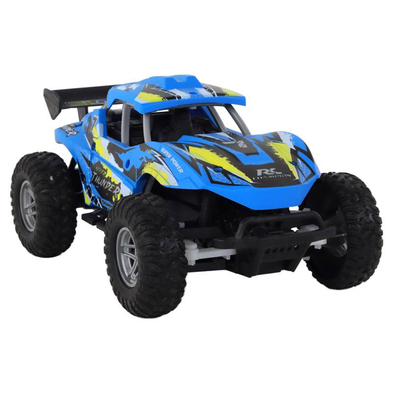 Auto 1:16 Zdalnie Sterowane Off-Road Samochód Terenowy RC Niebieski