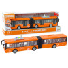 Autobus Przegubowy Miejski 1:16 Napęd Światła Dźwięki Napęd Pomarańczowy