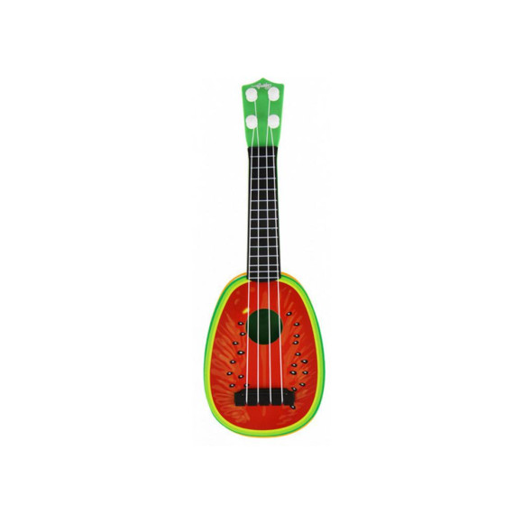 Ukulele Dla Dzieci Mini Gitara 4 Struny Owoc Arbuz 15" Ukulele Dla Dzieci Mini Gitara 4 Struny Owoc Arbuz 15"