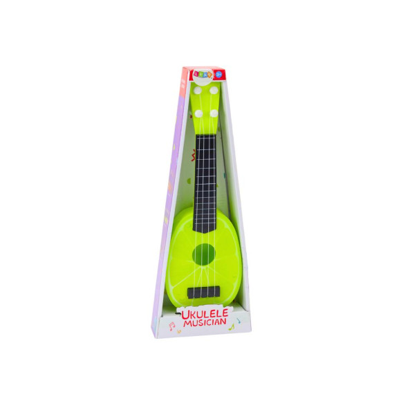 Ukulele Dla Dzieci Mini Gitara 4 Struny Owoc Limonka Zielona 15" Ukulele Dla Dzieci Mini Gitara 4 Struny Owoc Limonka Zielona 15"