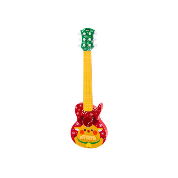 Gitara Zabawkowa Dla Dzieci Regulacja Strun Renifer Czerwona Gitara Zabawkowa Dla Dzieci Regulacja Strun Renifer Czerwona