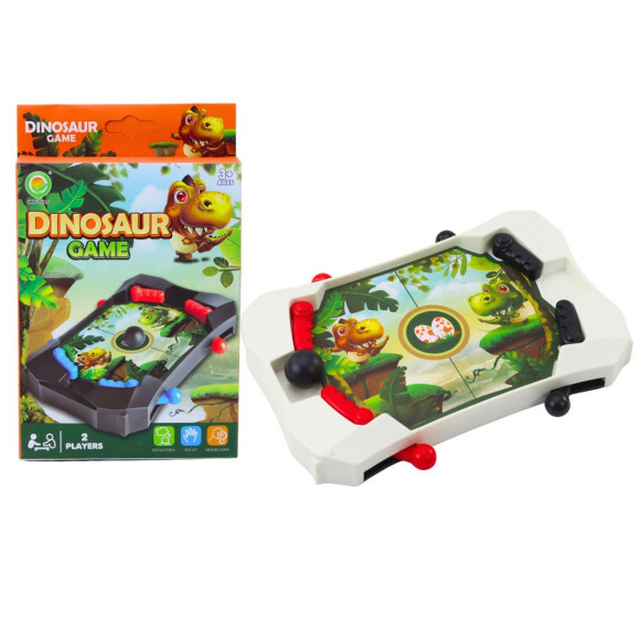 Gra Zręcznościowa Mini Gra Dinozaur Piłka Biała Gra Zręcznościowa Mini Gra Dinozaur Piłka Biała