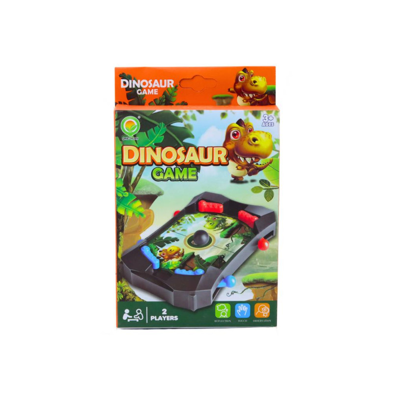 Gra Zręcznościowa Mini Gra Dinozaur Piłka Biała