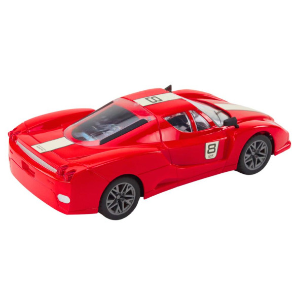 Auto Sportowe Zdalnie Sterowane Na Pilota 1:16 R/C Czerwone Auto Sportowe Zdalnie Sterowane Na Pilota 1:16 R/C Czerwone