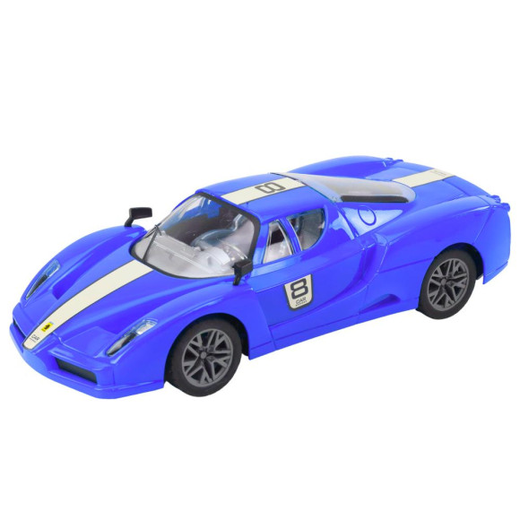 Auto Sportowe Zdalnie Sterowane Na Pilota 1:16 R/C Niebieskie Auto Sportowe Zdalnie Sterowane Na Pilota 1:16 R/C Niebieskie