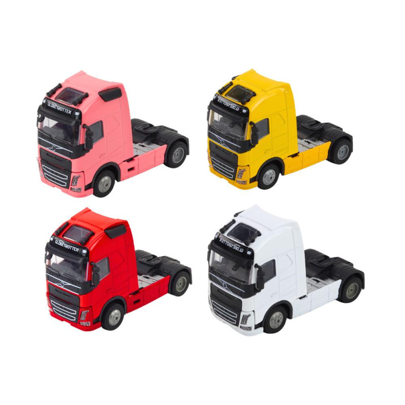 Ciężarówka Bez Naczepy 1:32  Odchylana Buda Metalowa Światła Dźwięki Napęd